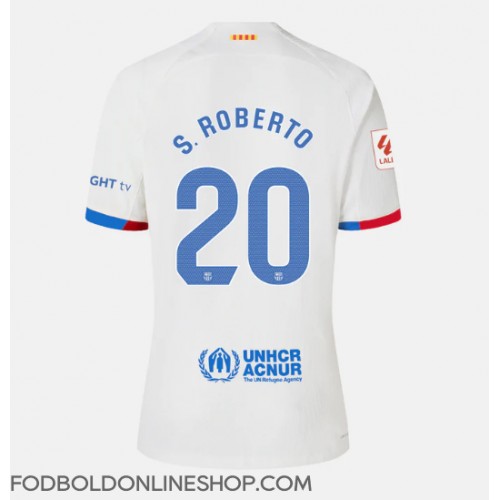 Barcelona Sergi Roberto #20 Udebanetrøje Dame 2023-24 Kortærmet